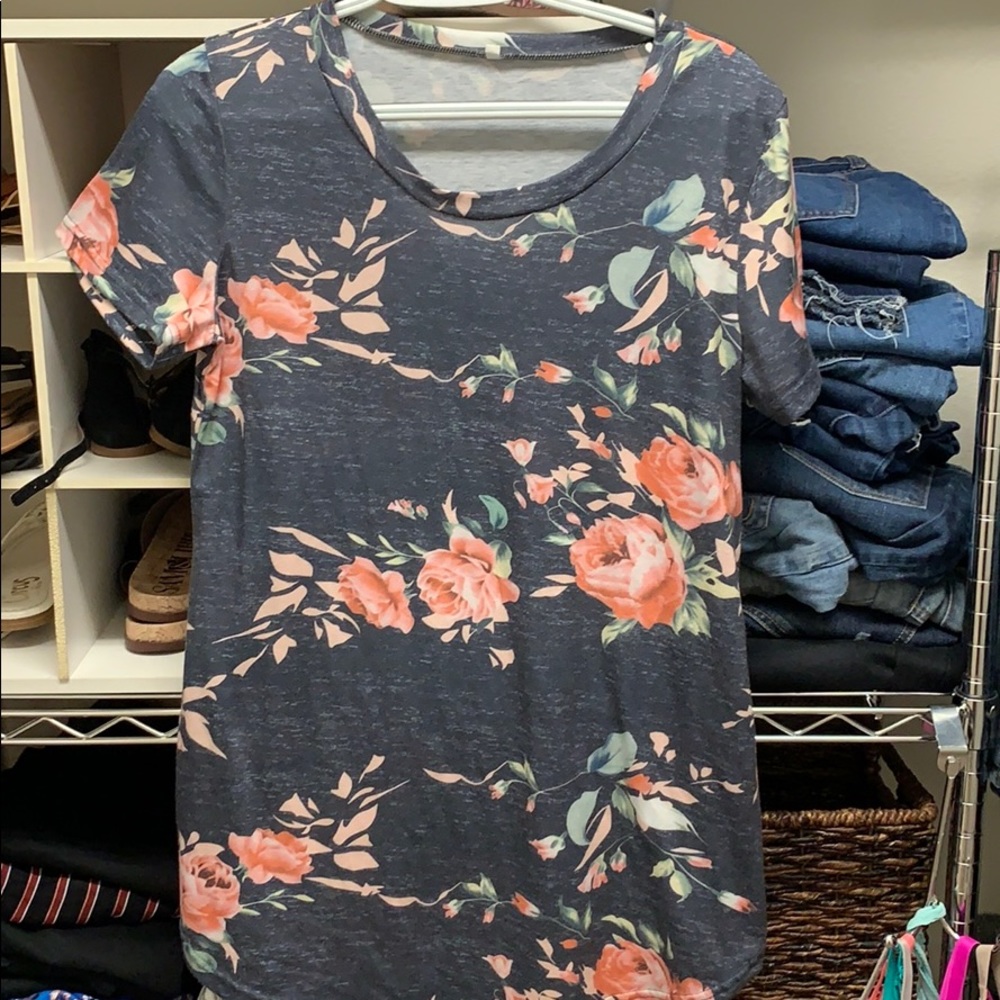 Floral tunic